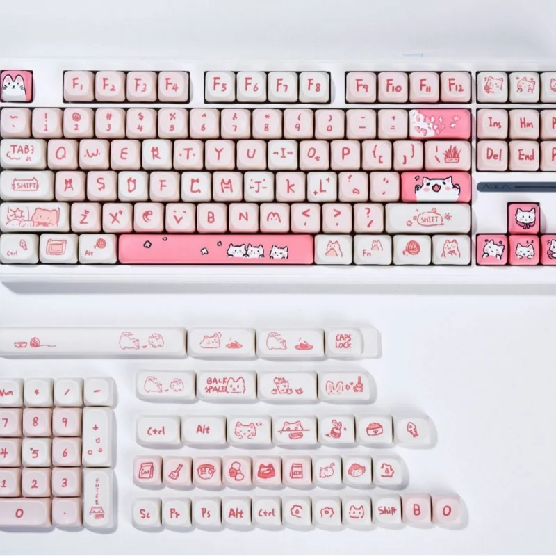 

MOAPink Meow MeowPBTMaterial supportwooting EZ63MADE68 Hero68ND63Night Demon