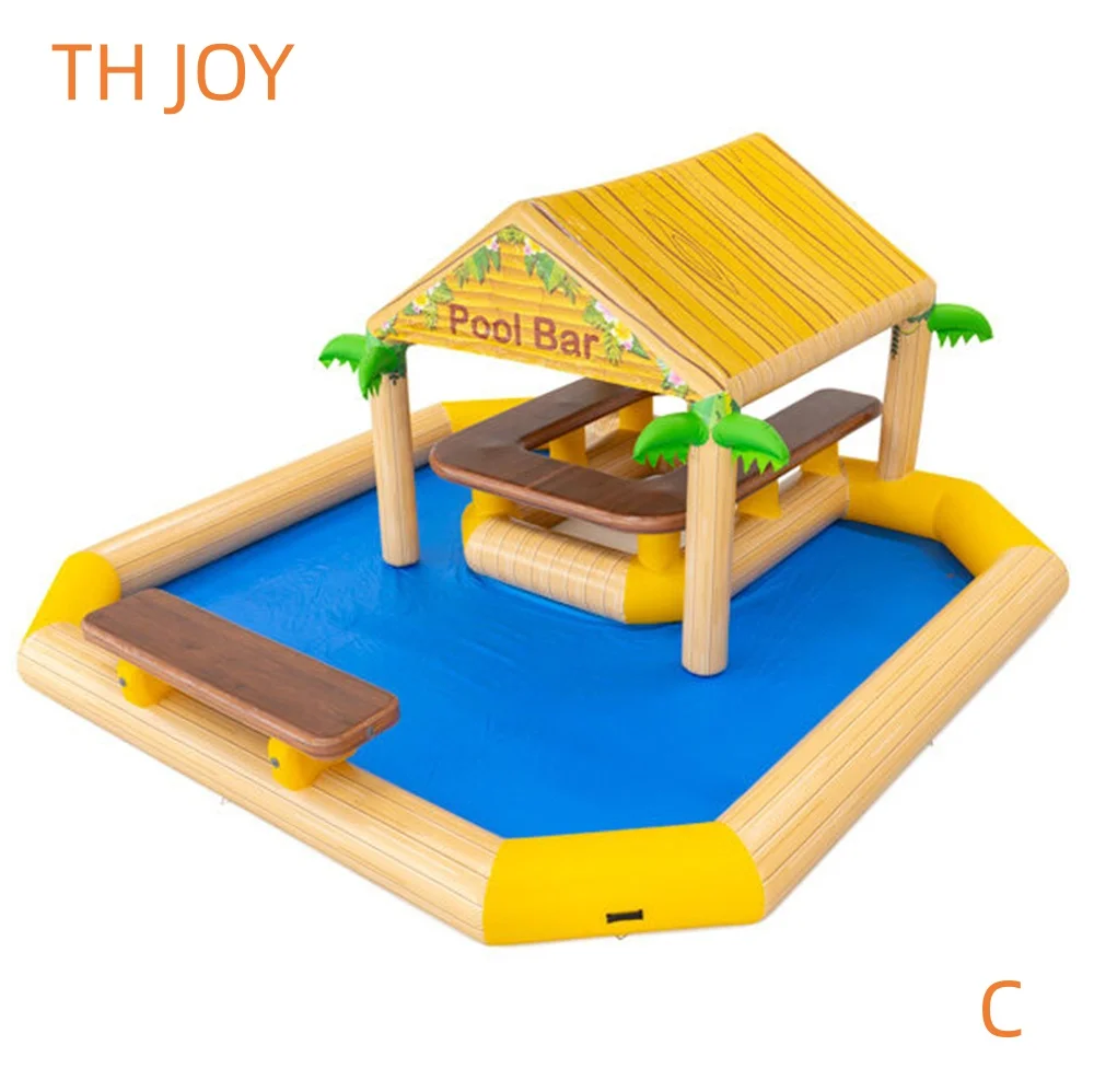 Przez morze, na łodzi, do domu, komercyjny, nadmuchiwany bar nocny, bar wodny, bar basenowy na imprezę