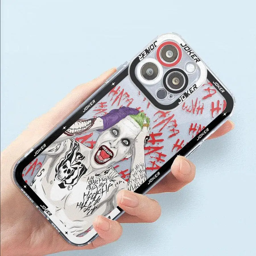 Suicide Squad Jared Leto J-Joker Phone Case for Apple iPhone 15 16 Pro XS Max 13 14 Plus XR SE 7 8 12 11 Pro plus Matte