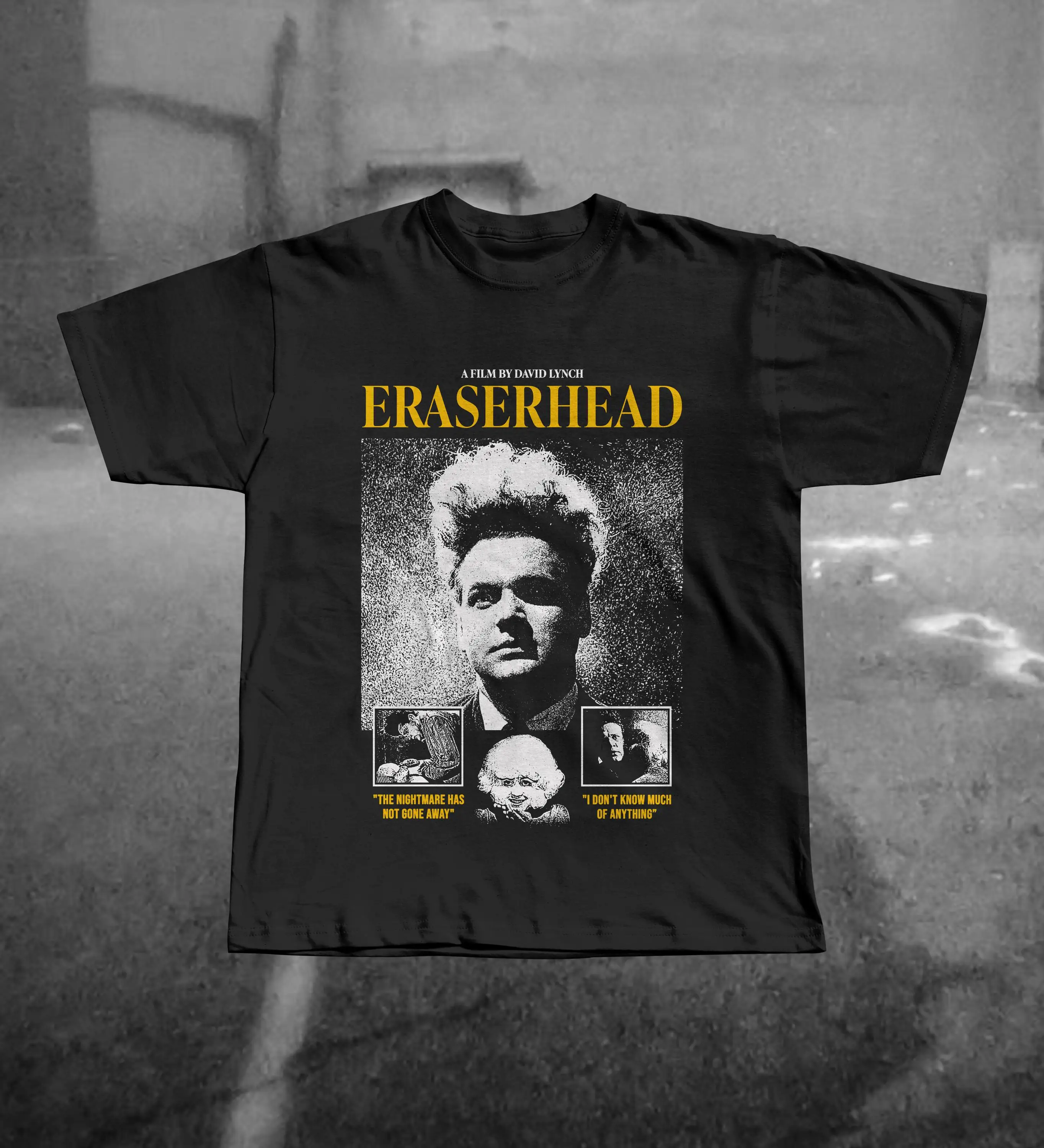 Eraserhead Shirt - David Lynch 1977 Surrealist Horror Tee - Criterion Collection - Cult Classic Film