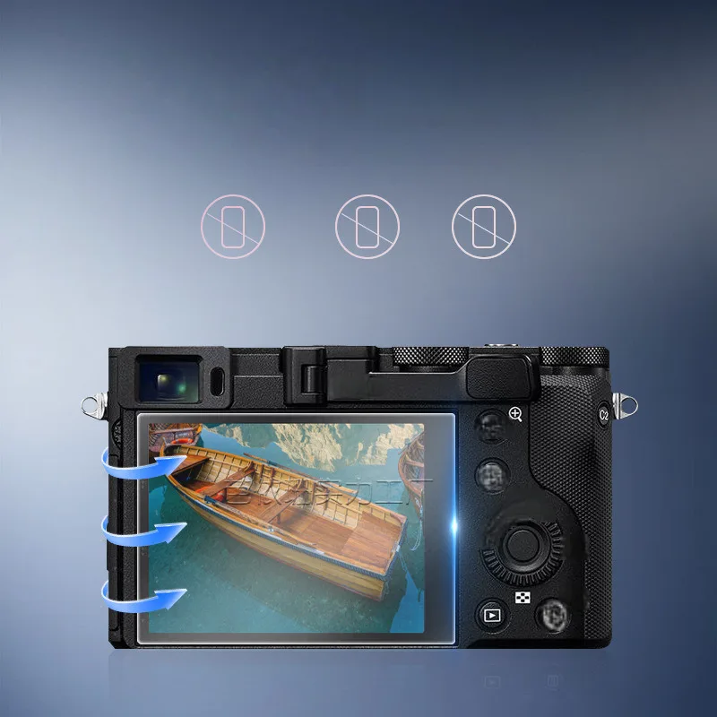 

For Sony RX1R III RX1R3 Ultra-Clear Tempered Glass LCD Screen Film Anti-Scratch Shockproof High-Sensitivity Camera Display Prote