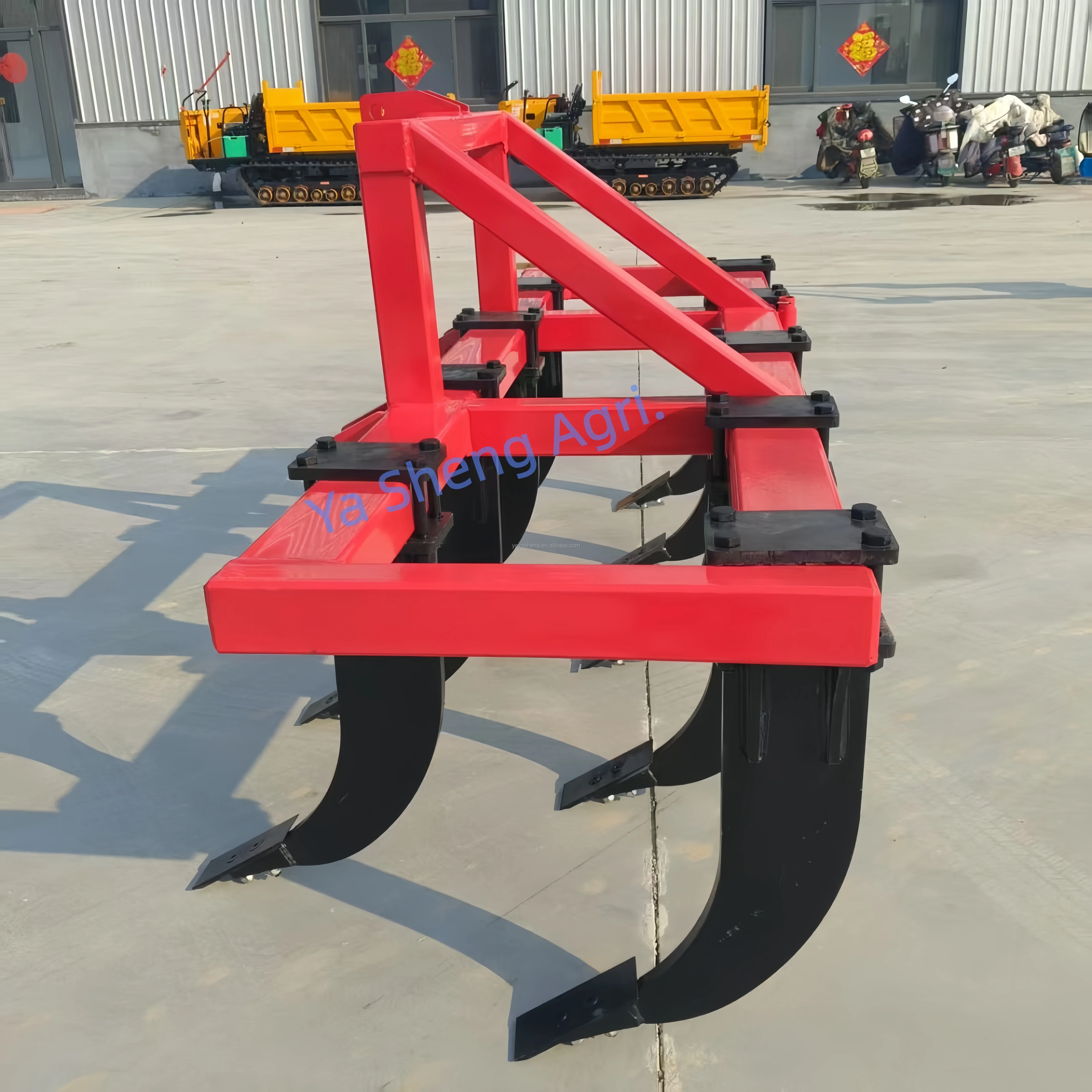 Hot Sale YS 3YS-1.5 Diesel-Powered Farm Cultivators Tiller Tractor 3 Point Heavy Type Subsoiler Ripper Machine 35-50HP 1500mm