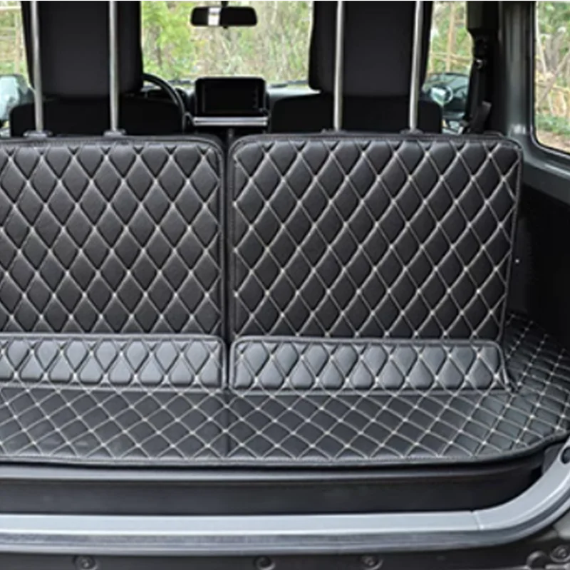 For Suzuki Jimny JB64 JB74 2019-2025 Leather Car Trunk Mat Waterproof Mats Cargo Liner boot Carpet Interior Car Accessories - Image 5