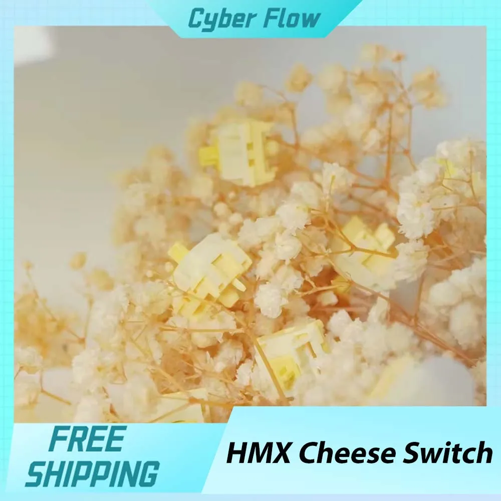 HMX Cheese V2 Switch لوحة مفاتيح الألعاب الميكانيكية MX هيكل مفاتيح خطية لسطح المكتب Keydous ملحقات ألعاب الكمبيوتر المخصصة