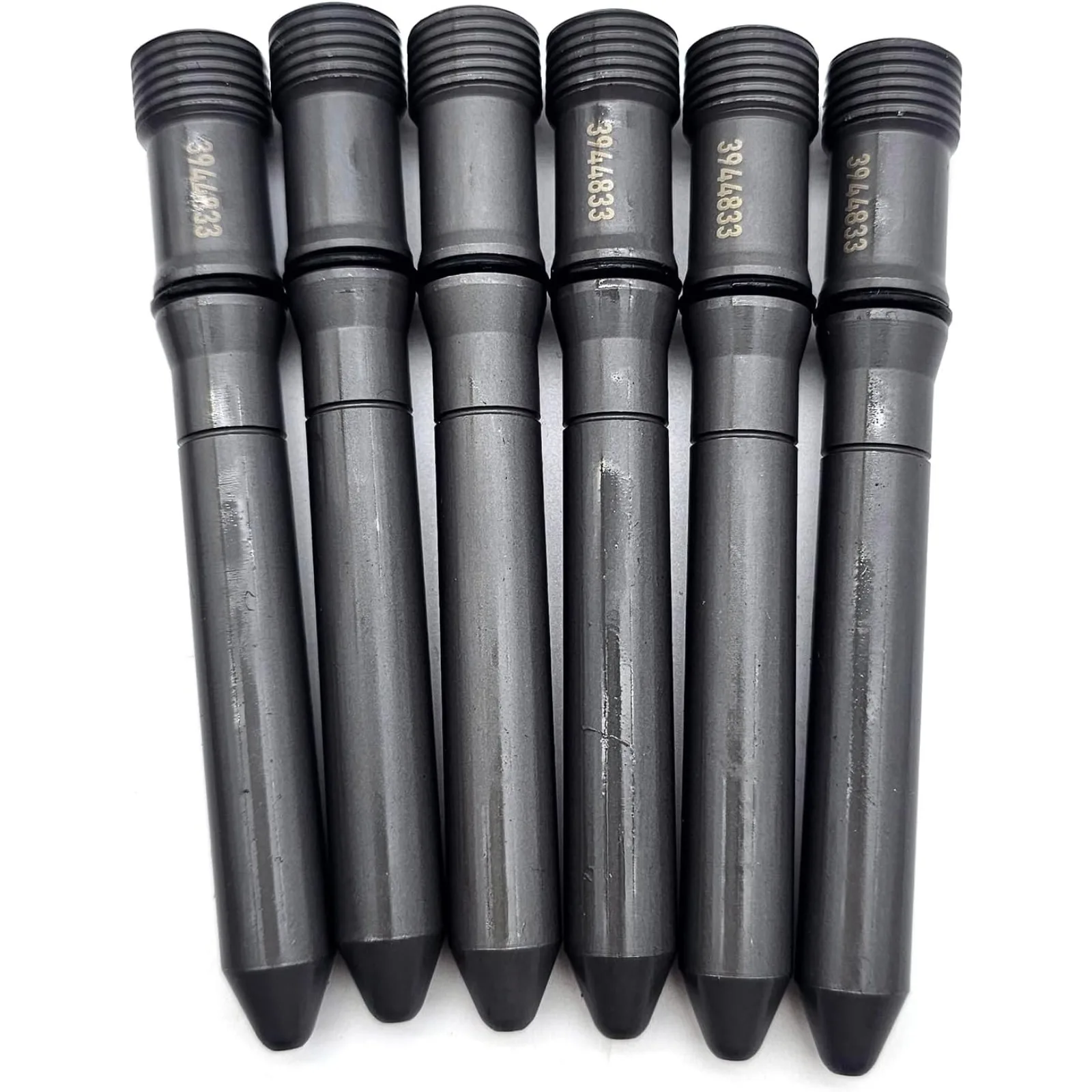 6 Pcs Injector Connector Tubes 3936953 3944833 For Dodge Cummins Diesel Engine 5.9L 24V 1998-2002