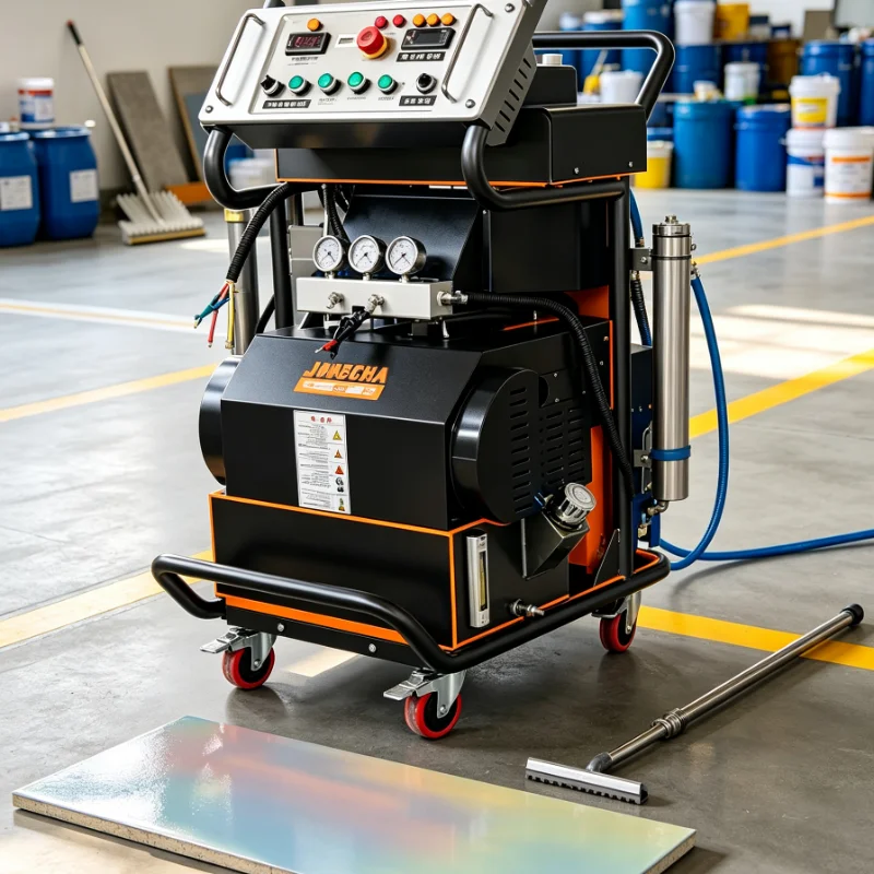 Polyurethane Spray Machine Continuous Spraying Foam Spraying Unit Anti Oxidation Foam Sprayer For Metal Roof Coating