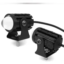 미니 드라이빙 라이트 LED 프로젝터 렌즈, 오토바이 헤드라이트, ATV 스쿠터, 12V-80V, 모토 보조 스포트라이트 램프 액세서리, 1 개