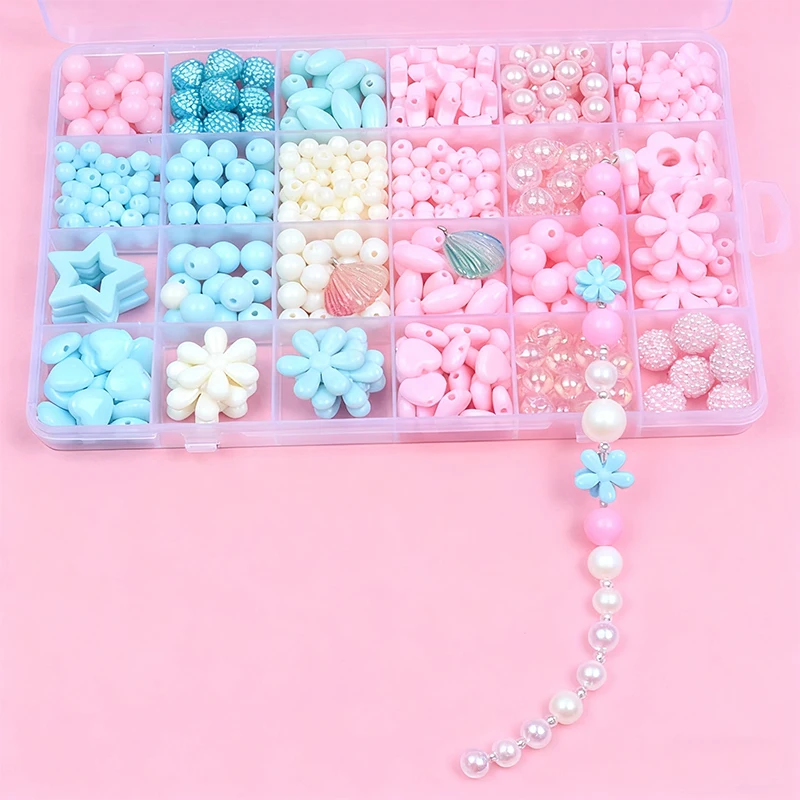 

24 сетки, наборы разноцветных бусин, цветок, круглая форма звезды, свободные бусины, сделай сам, аксессуары из бисера ручной работы, материал для изготовления ювелирных изделий, подарки