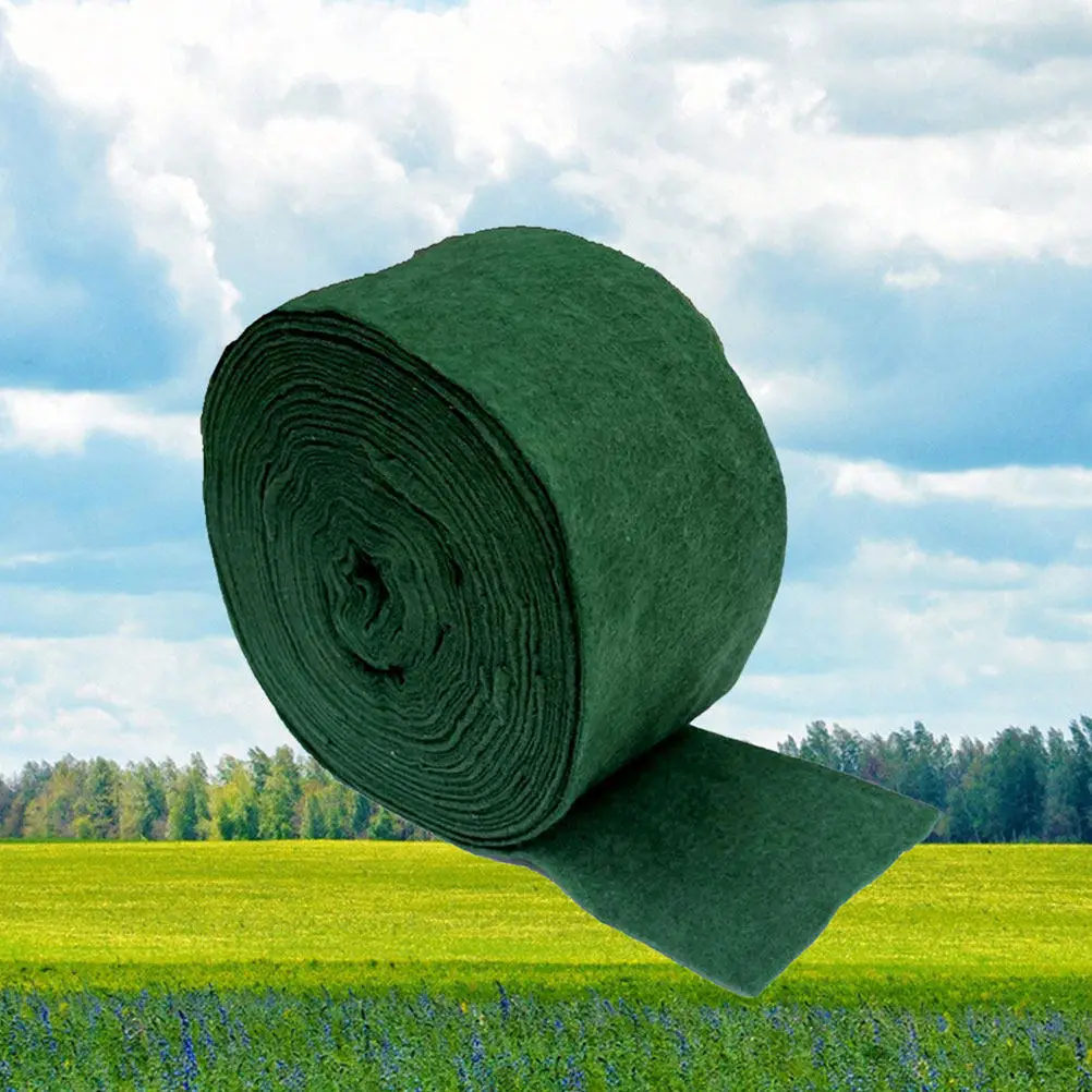 2 pcs Outdoor Cover Winter Freeze Protection Reusable Protector Wrap Halloween Christmas New Year Tree Bark Protector Green
