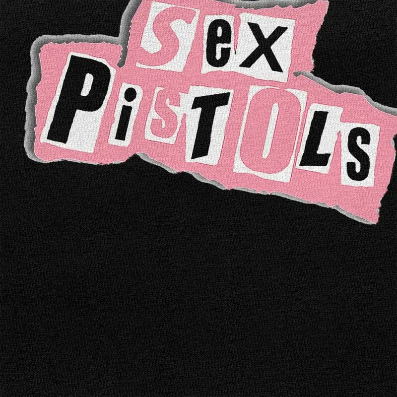 Custom Classic Sex Pistols T Shirt Men Short Sleeved Cotton T-shirt Casual Heavy Metal Rock Roll Band Tees Graphic Tshirts