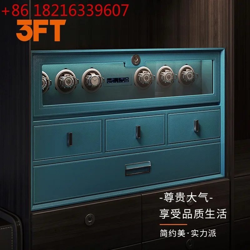 Household multi-layer drawer jewelry storage wardrobe password safe