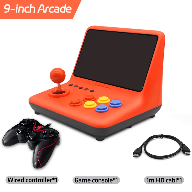 Coopreme A12 9-Inch IPS Large Screen Arcade Game Console with 5000