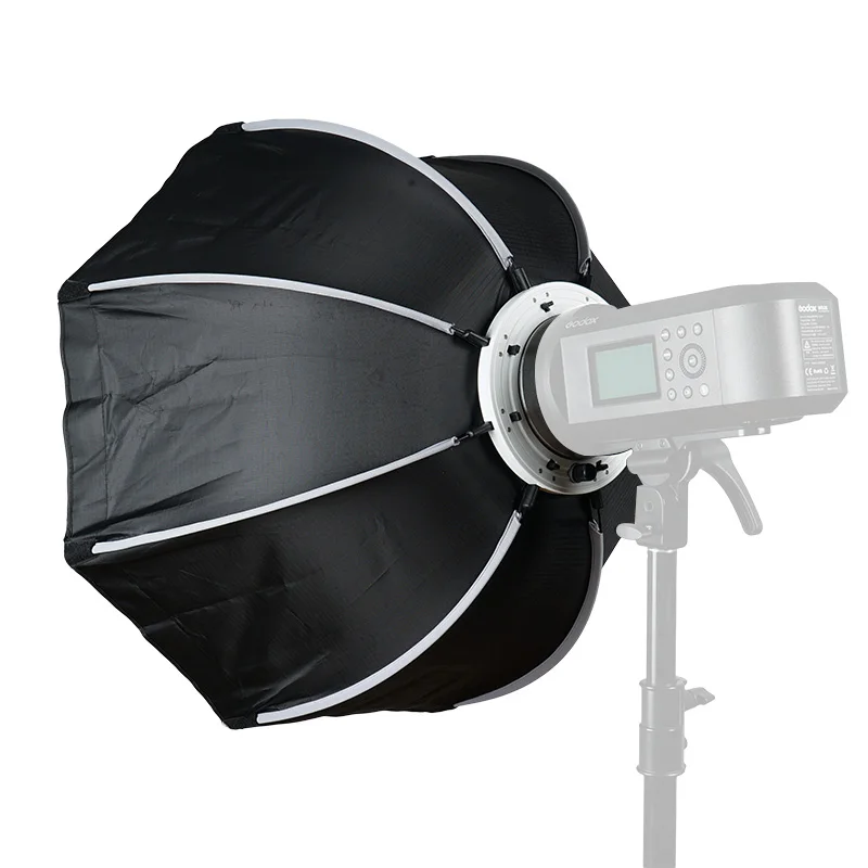 Soonpho 55cm 65cm Bowens Mount SoftBox With Honeycomb Portable Octagon Umbrella Outdoor With Bag For Photographic Studio SoftBox