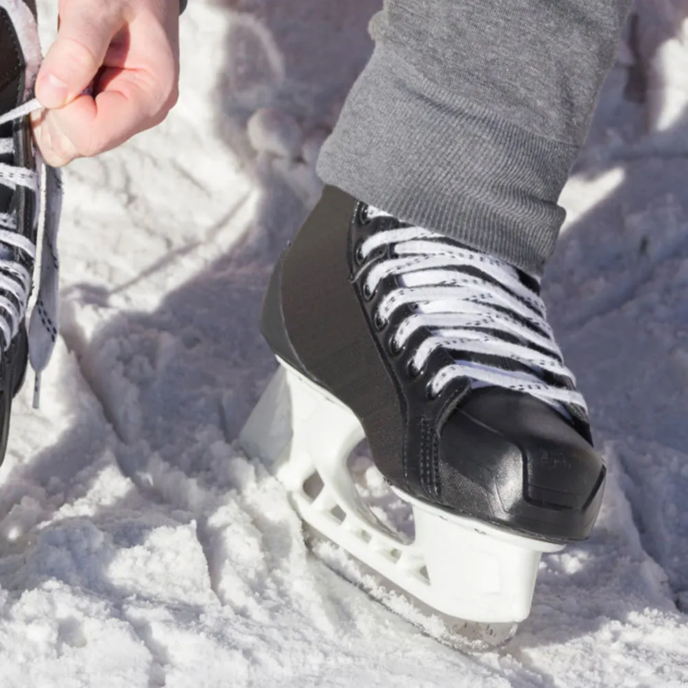 

4 шт. вощеные шнурки для хоккея с шайбой, сверхмощные, морозостойкие, прочные для коньков, аксессуары для роликовых коньков, подходят для взрослых и молодежи