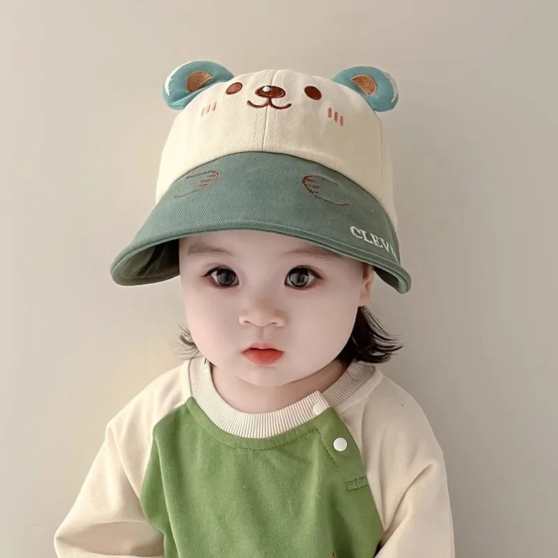 قبعة الربيع والخريف رقيقة صياد قبعة لطيف سوبر لطيف الرجال والنساء الطفل قبعة الشمس قبعة بيسبول الحماية من الشمس