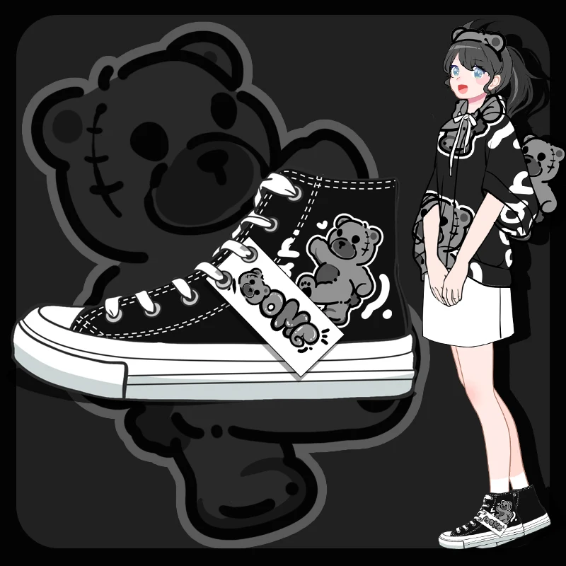 

Женские высокие кроссовки Amy and Michael, модная повседневная холщовая обувь на плоской подошве, для студентов-подростков, теннисные кеды