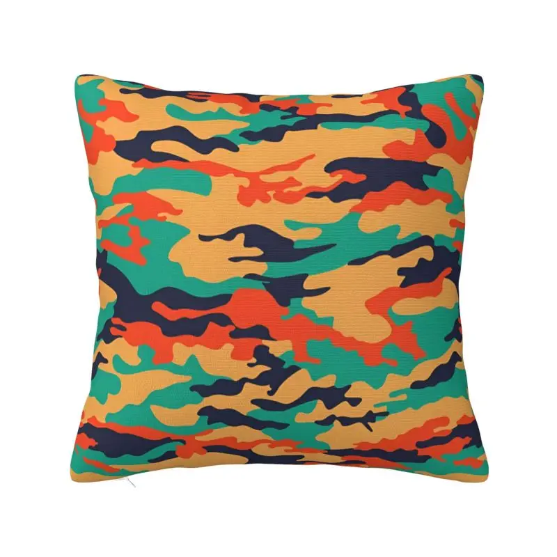 Modern Colorful Street Camouflage Throw Pillow Case Decoracion 3D Print Sofa Cushion Cover Polyester Cozy Pillowslip Dakimakura
