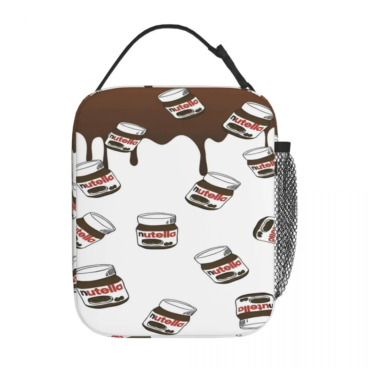 Nutella Thermal Insulated Lunch Bag for Picnic Portable Food Container Bags Thermal Cooler Lunch Box