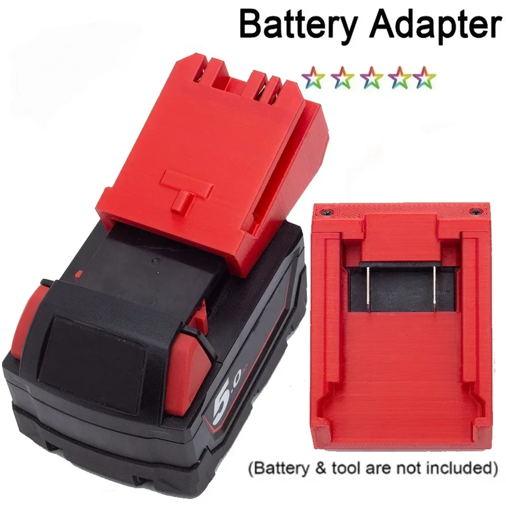 

Battery Adapter Converter For Milwaukee 18V Lithium Battery To For Stacyc Style Bikes Power Accessories(No Battery)