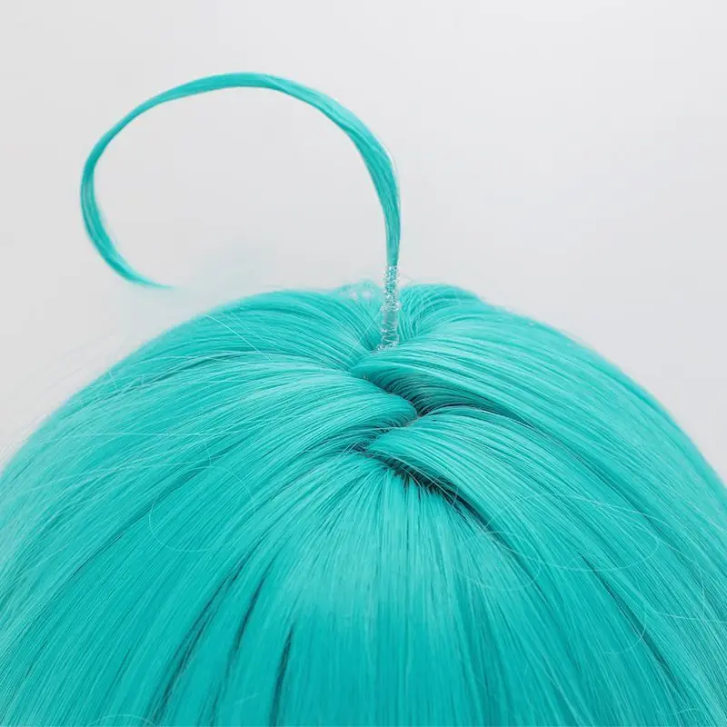 Anime Rock è una modestia della signora Tina Inase parrucca cosplay sfumatura blu 65 cm parrucche sintetiche lunghe per capelli donne festa di Halloween + berretto per parrucca