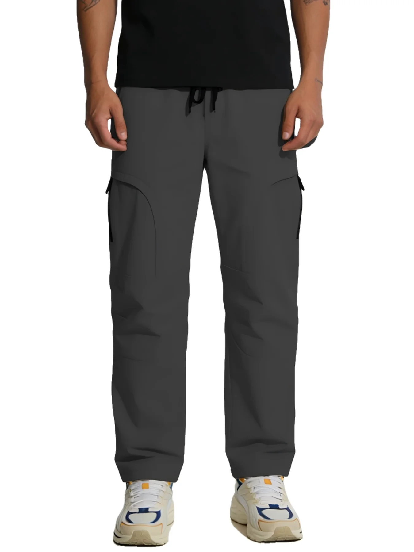 

Men's Hiking Pants Sun Protection Pants 5-pocket Jogging Pants Elastic Waist