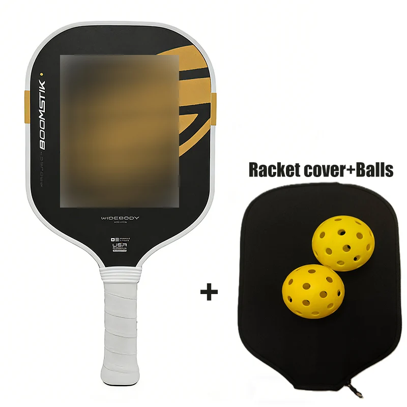 

New Boomstick Core Pickleball Paddle (Set) - Designed with Hot Pressing Technology, T700 Carbon Fiber, EPP + EVA Materials