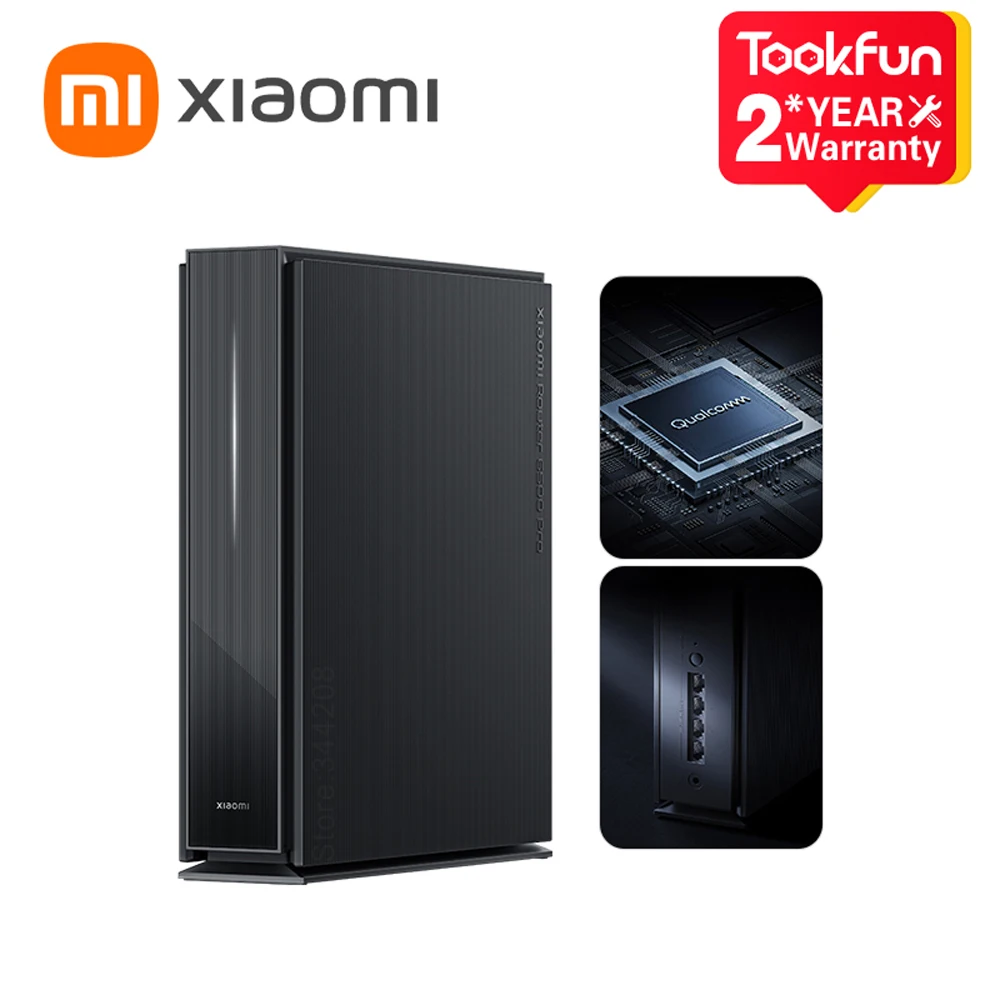 

Xiaomi Router BE6500 Pro WiFi Hub Gateway 1GB Large Memory 6 Hidden Antennas IPTV 2.5G Ethernet Port Aggregation Mesh Networking