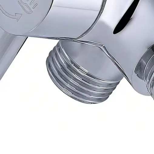 

Трехходовой клапан-разветвитель для душа, из цельной латуни, для установки на душевую лейку, для использования с двумя душевыми головками