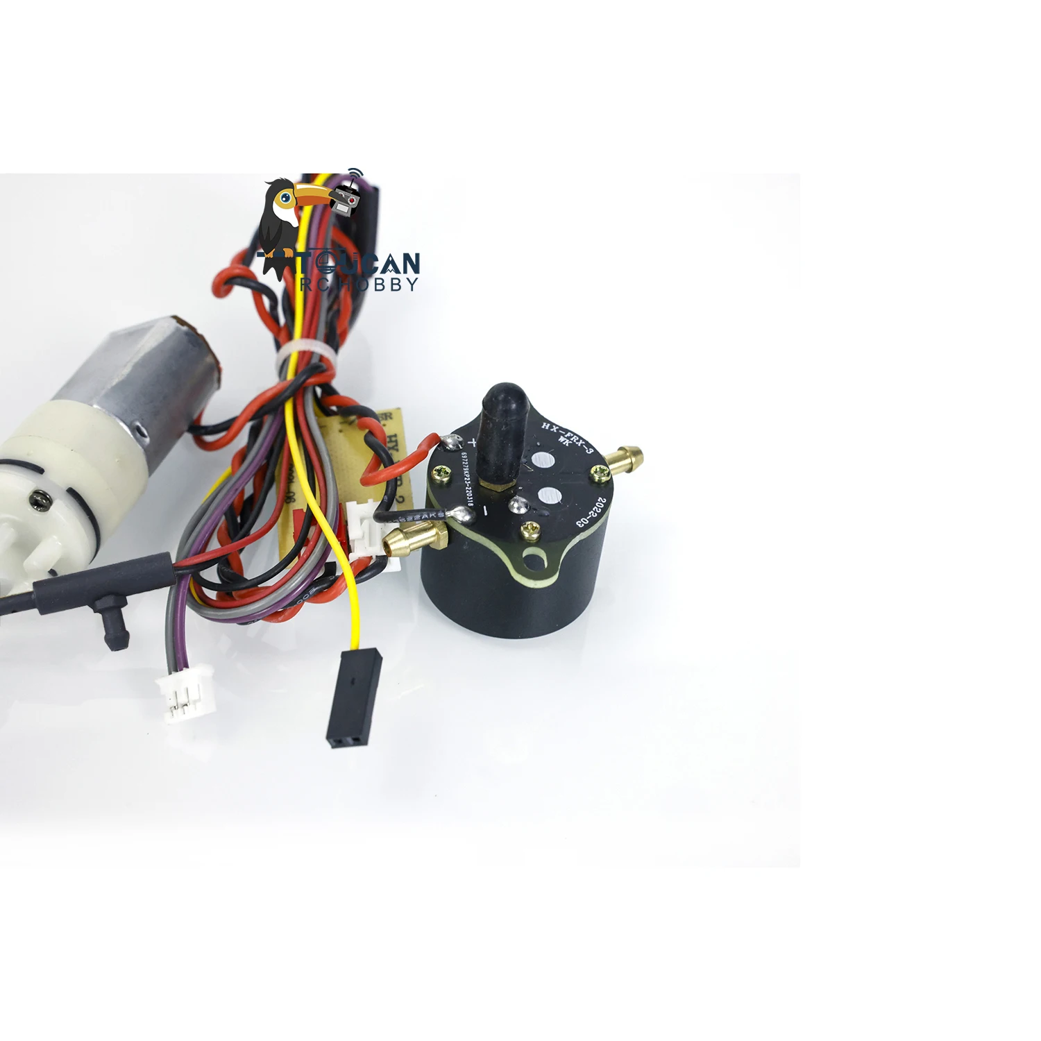 Metalen Machinegeweer Rook Versnellingsbak Unit voor Henglong 1/16 7.0 RC Tank Model Tigger Upgrade Vervangende Onderdelen TH20373