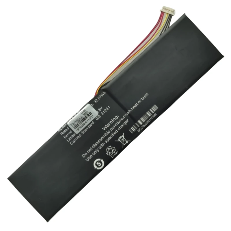 Imagem -04 - Bateria de Substituição para Dell Netbook Tablet pc Jjy 4570175 7.6v 38wh 5000mah N14c4sl64 Novo