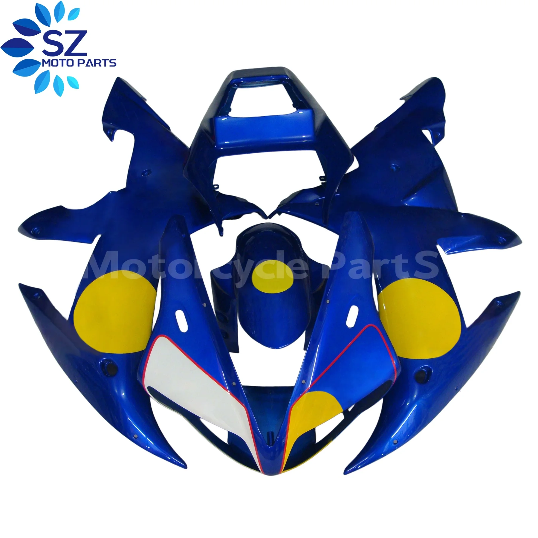 

Motorcycle Fairing Kit Fit For YAMAHA YZF R1 2002 2003 YZF-R1 02 03 Full Set Fairings Kit Painted Bodywork Kit