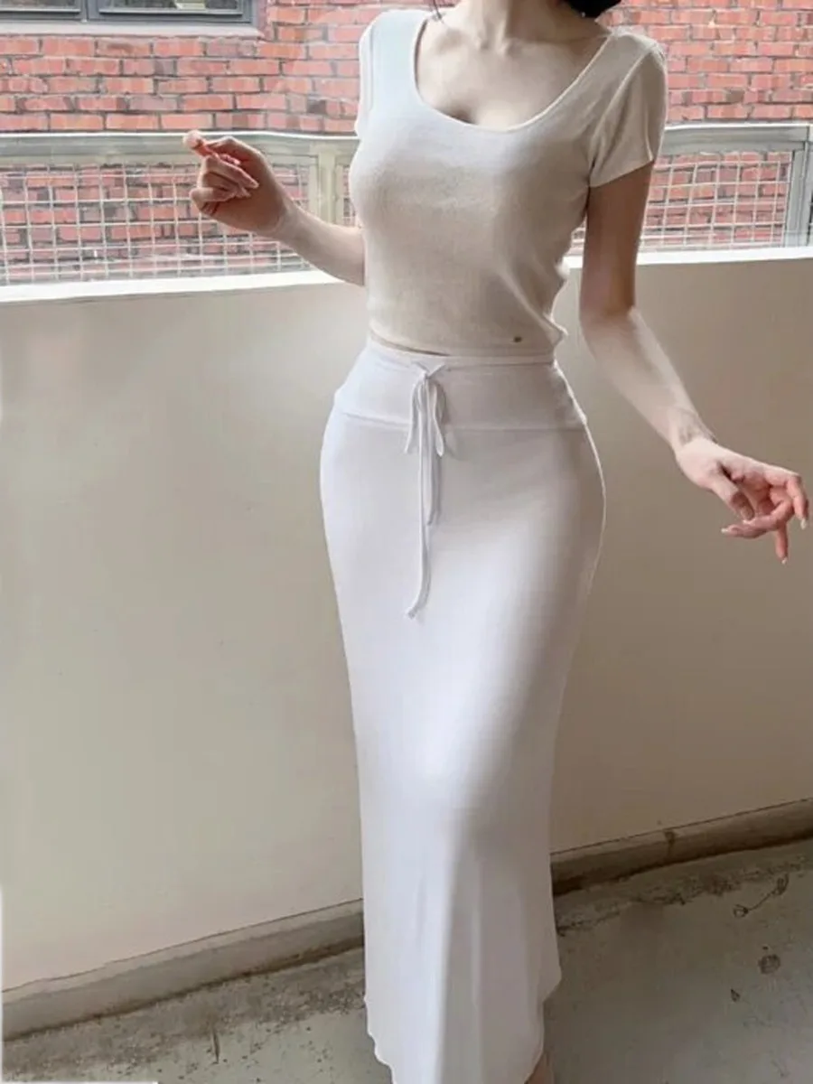 Elegant Casual Versatile Fish Tail Half Skirt Women's New Arrival Comfortable Breathable High Waist Slim Fit Korean Style