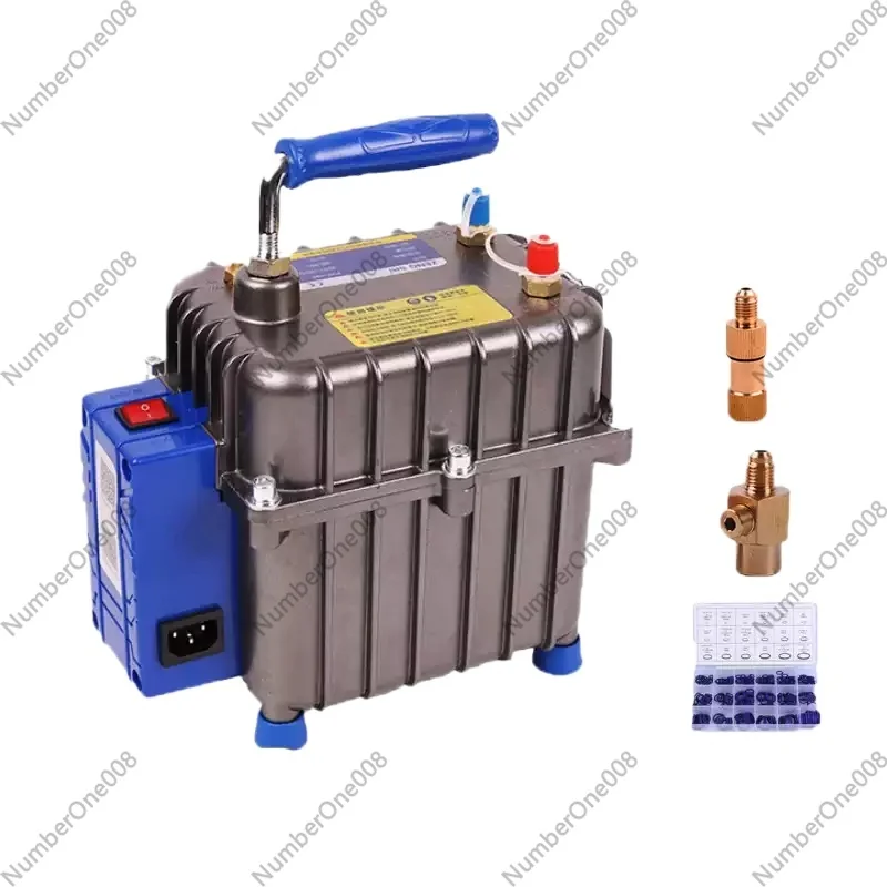 Automotive Air-Conditioning Vacuum Pump Pumping And Inflating Dual Purpose Aluminum Alloy Vacuum Pump A/C Repair Tools