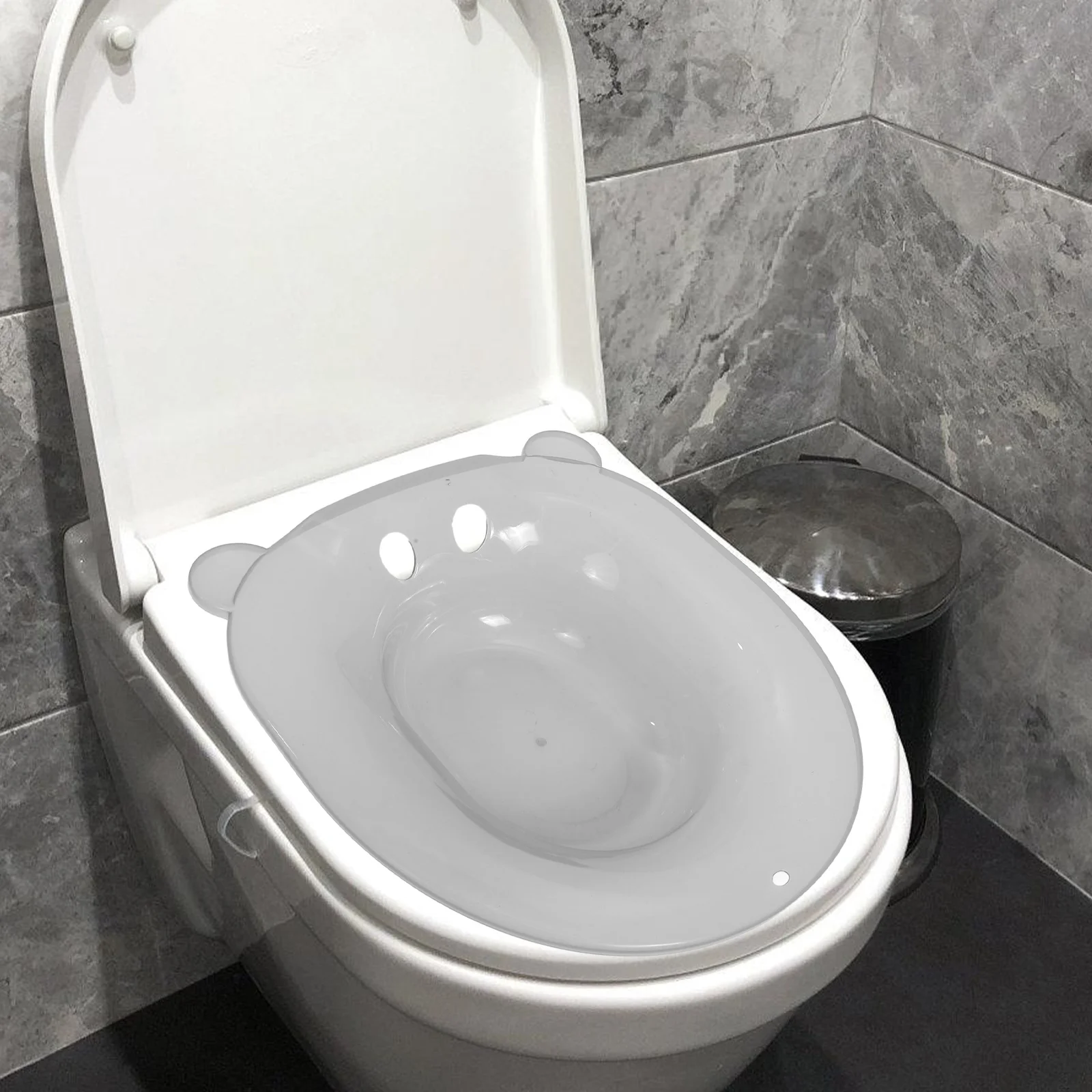 

Women Sitz Bath Basin Postpartum Care Hemorrhoids Relief Large Deep Design For Toilet Elderly Guest Bathroom Essential