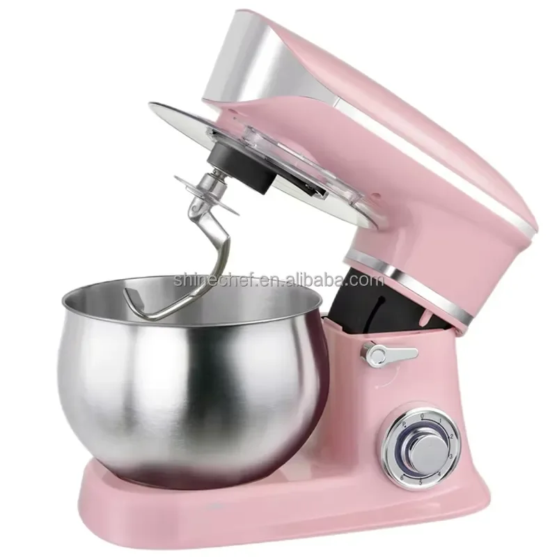 5L 6L 6.5L 7L Esperto Pink Stand Mixer Electric Food Mixer Chef Machine 1000W Bakery Dough Mixer Price