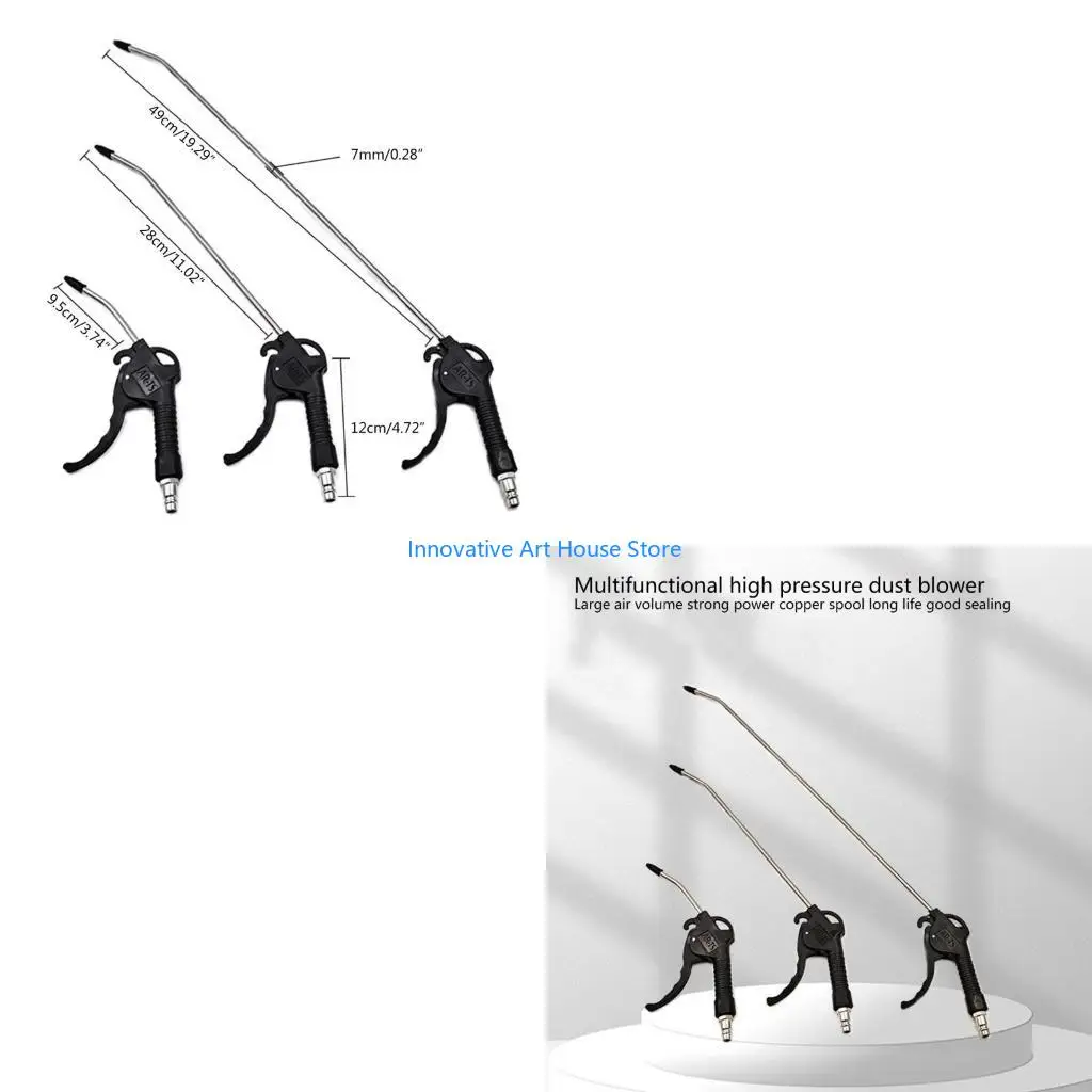 

E1PC Пневматические пистолеты с длинным соплом, устойчивая к высокому давлению пневматика из нержавеющей стали