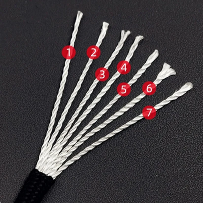 1 قطعة 550 باراكورد المظلة الحبل الحبل ميل المواصفات نوع III 7 ستراند الأساسية 100 قدم 23 ألوان لتسلق التخييم/سوار