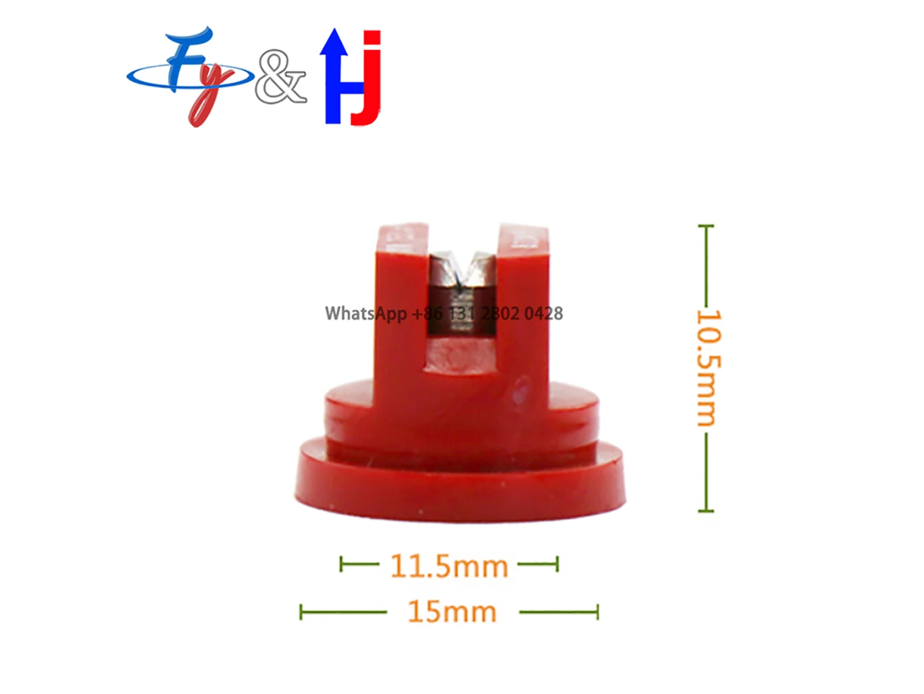 فوهة رش على شكل مروحة عالية الضغط بدون طيار زراعية، فوهة رش معدنية من الفولاذ المقاوم للصدأ، ضغط عالي XR 11002VS 11003، 11004