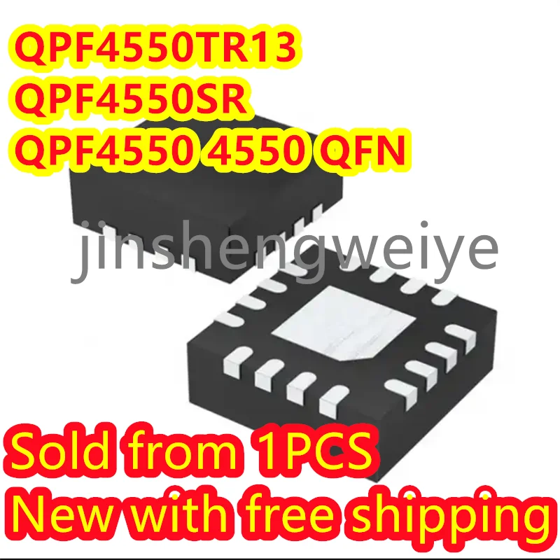 QPF4550TR13 QPF4550SR QPF4550 Silkscreen 4550 QFN Wi-Fi6 RF Chip Brand New Genuine 1~50PCS Free Shipping