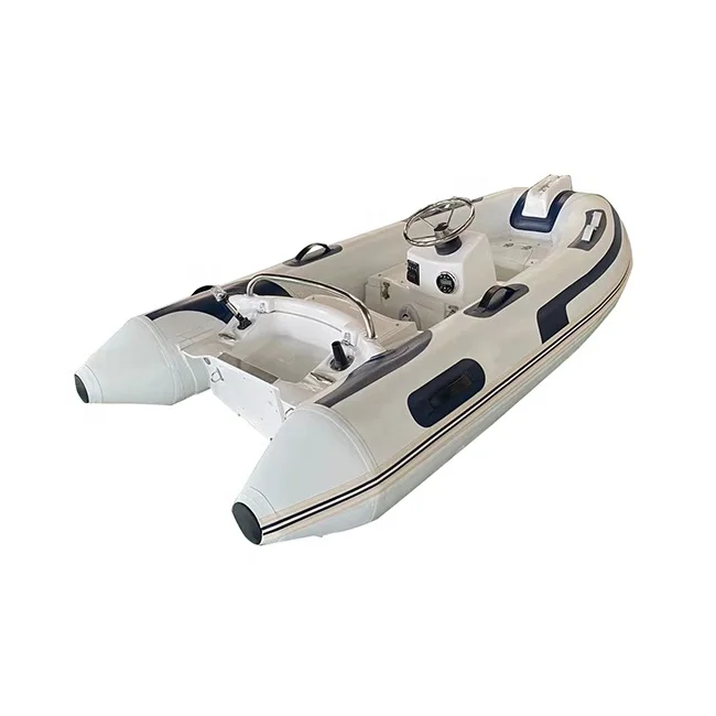 Hot Sell 10ft RIB300 High Speed Fiberglass Hull RIB Orca Hypalon/PVC Inflatable Rowing Boats