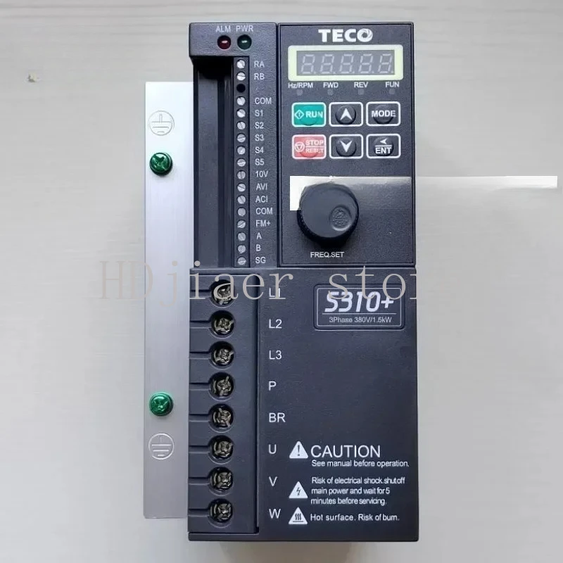 

TECO Dongyuan frequency converter S310+-401 2 3 5-H3BCDC three-phase 380V motor speed regulator 2p5h1