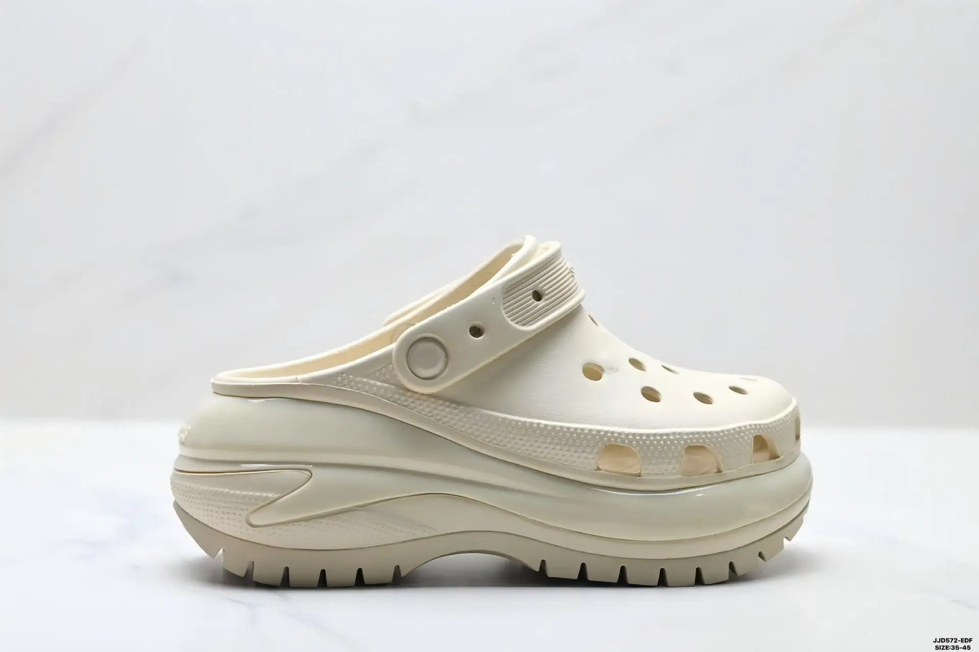 

Classic Chunky Platform Clogs Non-Slip Thick Sole Garden Shoes Lightweight Beach Sandals for Women Men Indoor Outdoor All-Day We