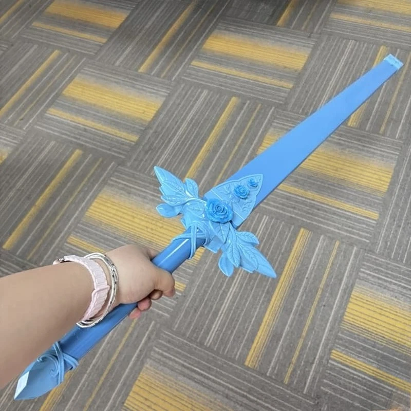 

111cm Cosplay Party Props Wooden Sword Funny Art Online Alicezation Eugeo Kirigaya Kazuto Weapon Anime Model Costume