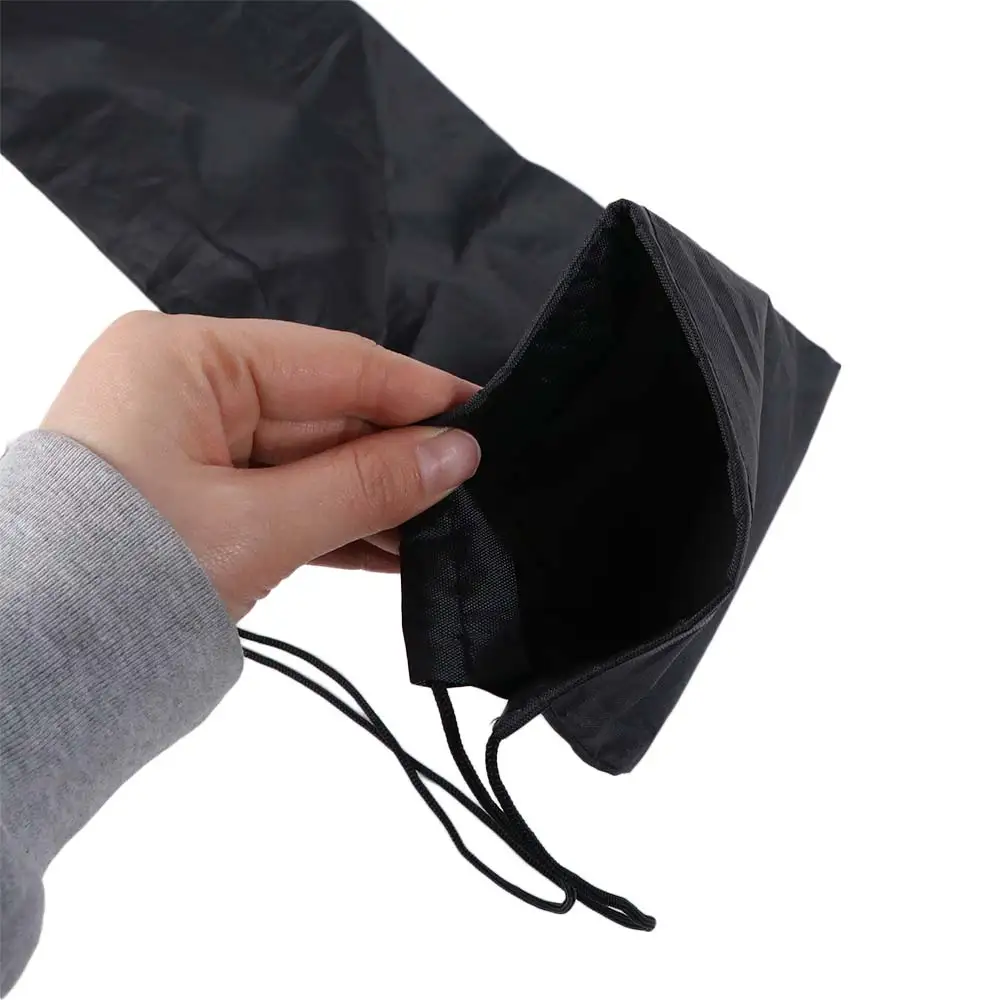 Drawstring Photography Light Tripod Stand Bag Nylon Portable Tripod Stand Umbrella Part Accessories Foldable Bag Black