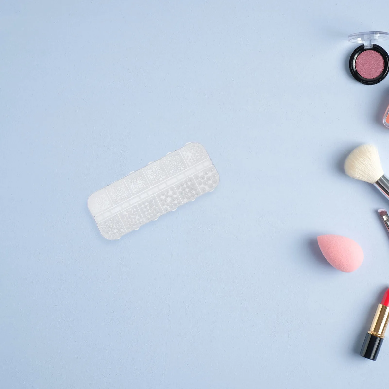 

2 Boxes White Faux Pearl Nail Charms Flatback Half Round Pearls For Acrylic Nails Manicure Decoration Wedding Party Supplies