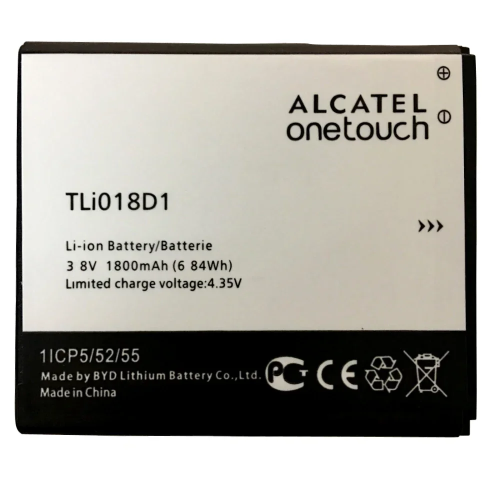 100% Original High Quality TLi018D1 Battery For Alcatel One Touch Pop D5 Dual 5038X OT5038X Pop 3 5051A 5015D OT 5016 SmartPhone