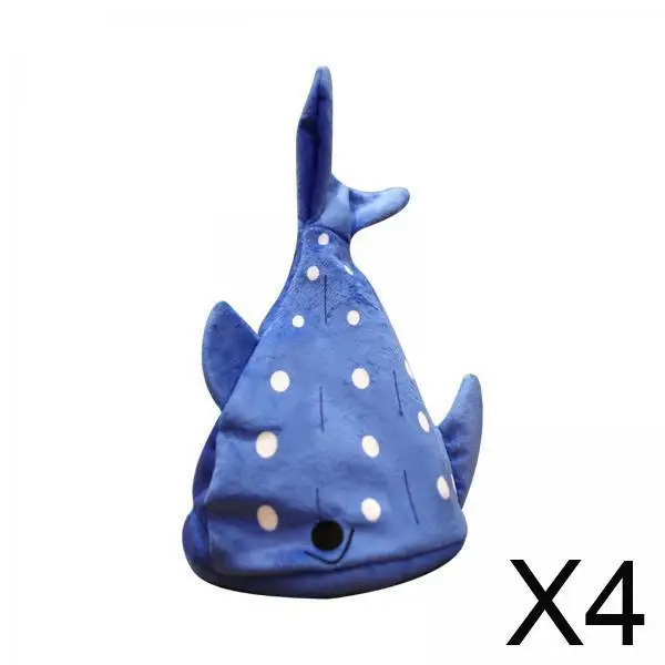 

Shark Hat for Kids Boys Girls Electric Plush Winter Cap Dress Up Party Accessory Unisex Entertainment Headwear