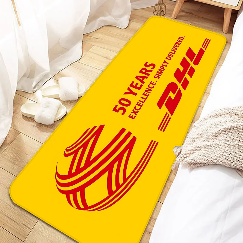 Door Mat Entrance Non-slip Doormat DHL 50th Anniversary Washable Kitchen Carpet Living Room Hallway Rugs Bathroom Bath Door Mats