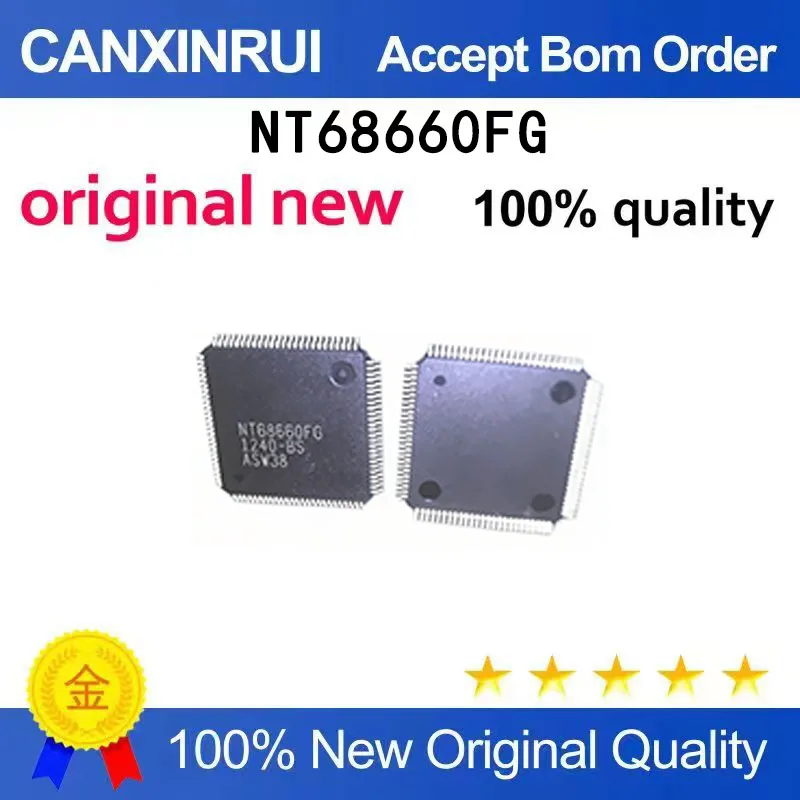 

(5-100 pieces)New original NT68660FG QFP spot chip IC