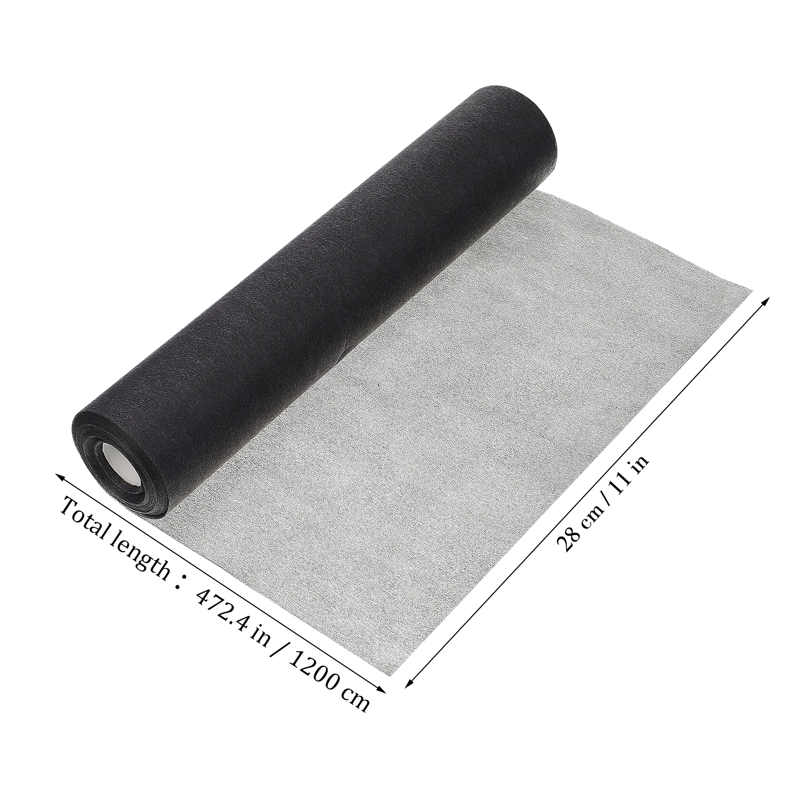 

2 Rolls Decorative Table Runner Disposable Non-Woven Fabric Table Cover for Wedding Birthday Party Dining Decoration